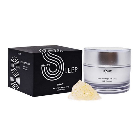 NIGHT 나이트 슬립 부스팅 모이스춰 크림 Sleep Boosting Moisturizing Cream 1.76oz(50g) 2개, 1개