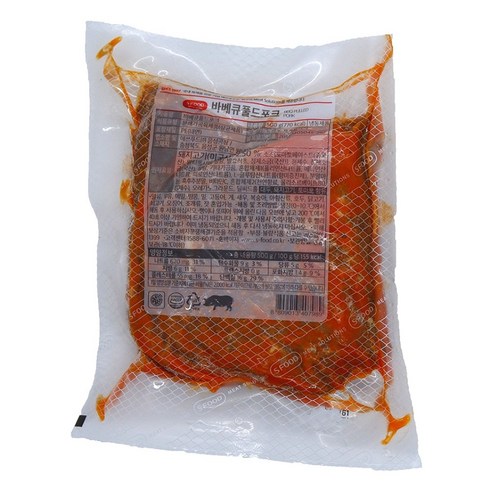 에쓰푸드 바베큐 풀드포크 500g, 1개