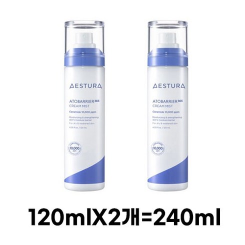 에스트라 아토베리어 365 크림 미스트, 240ml, 1개