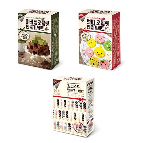 브레드가든 초코스틱 만들기세트, 6종, 1세트
