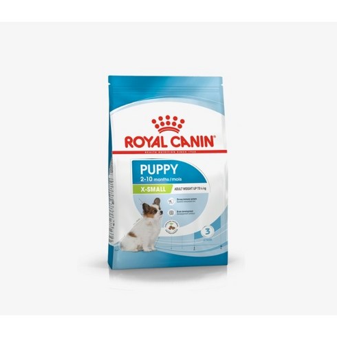 로얄캐닌퍼피 - [로얄캐닌]강아지 엑스스몰 퍼피 3kg/소형 강아지12개월미만, 1.5kg, 1개, 혼합