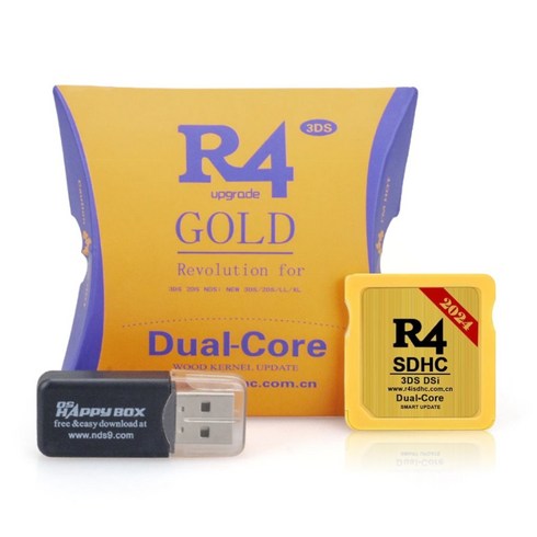 2024 R4 GOLD Dual-Core R4칩 3DS 2DS XL DSI DSL NDS 한글판