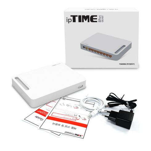 T5008SE 8포트 1G 기가 유선 공유기 VPN 이지메시