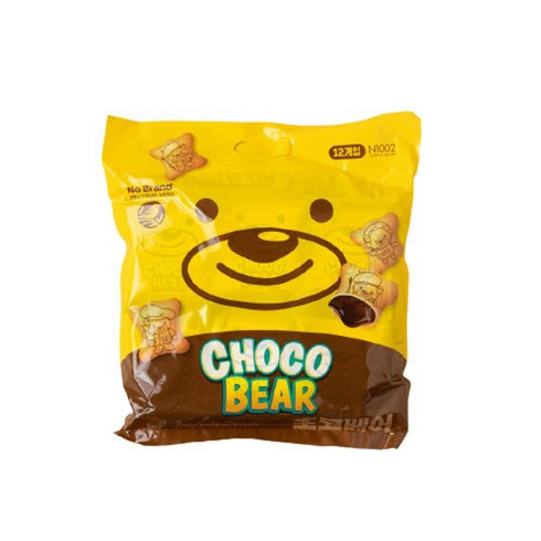 노브랜드 초코 베어 초코 홈런볼 과자 300g, 1개
