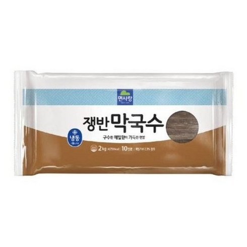 면사랑막국수 - 면사랑 (냉동)면사랑 쟁반막국수2kg(10인분), 2kg, 4개