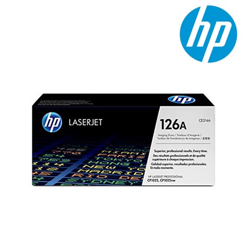 HP 정품 CE314A NO.126A 레이저젯 CP1025 M175nw 드럼, 1개