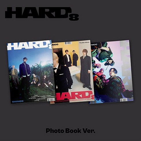 샤이니 (SHINee) - 정규8집 HARD Photo Book Ver., RUNNER ver