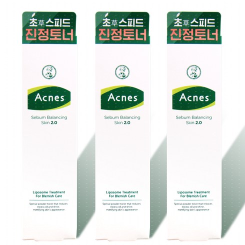 아크네스 세범 밸런싱 스킨, 180ml, 3개