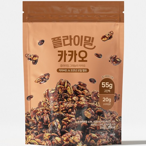 플라이밀 그래놀라 카카오, 250g, 1개