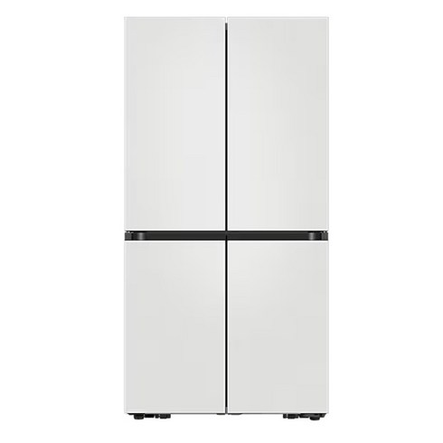 삼성 비스포크 냉장고 4도어 875L RF84C906B4W 매트 멜로우 화이트
