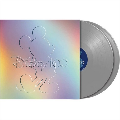 (수입2LP) V.A - Disney 100 (디즈니 100주년 기념) (Gatefold) (Silver Color)