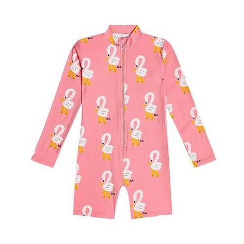 23SS BOBO CHOSES KIDS 보보쇼즈 키즈 펠리칸 수영복 핑크 123AC149