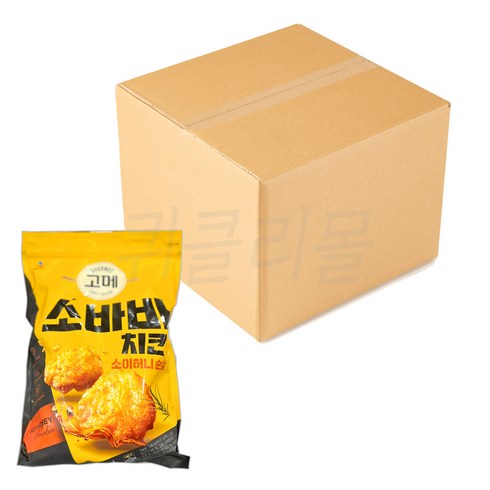 고메 소바바 치킨 소이허니 순살 375G 6개, 1.1kg, 5개