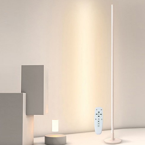 플로어스탠드 - 고릴라 무선 LED 플로어 장스탠드 조명 3색모드 밝기조절, 화이트