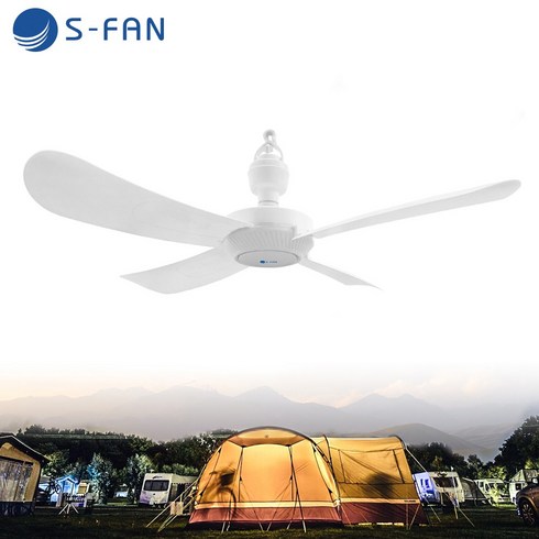 천장형 선풍기 가정용 타프팬 실링팬 캠핑용 S-FAN 50 (W) 220V 캠핑 숏모드, S-FAN50 220V 캠핑 (No.700)