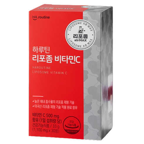 하루틴 리포좀 비타민C 1100mg x 30정, 3개