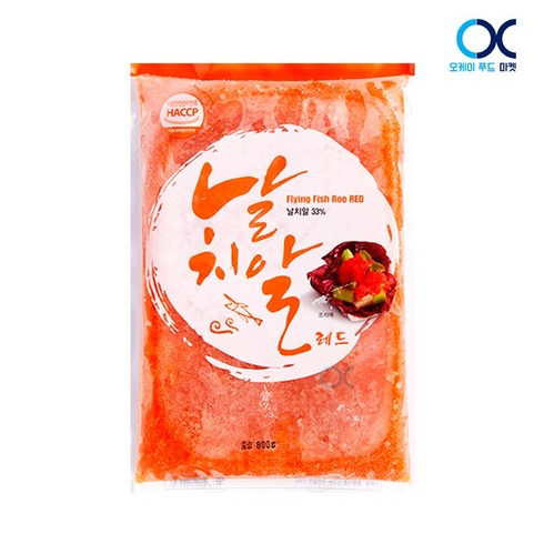 원씨푸드 레드 날치알 800g CK, 1개