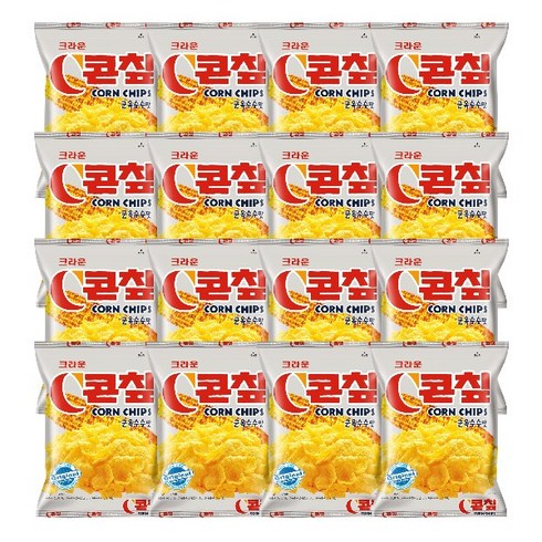 크라운 콘칲 70g 1box, 16개