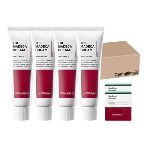 동국제약 마데카크림 시즌6 50ml x4 + 마데카 릴리프크림 1ml x2, 1세트