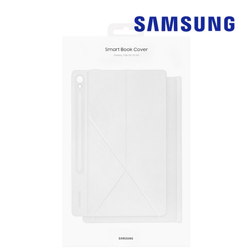 삼성전자 갤럭시 탭 S9 스마트 북커버 EF-BX710, 화이트
