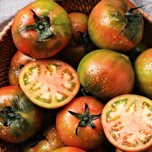 [프리미엄] 특수품종 대저토마토 짭짤이 토마토, 1박스, 2.5kg(대저 토마토 대과(L))