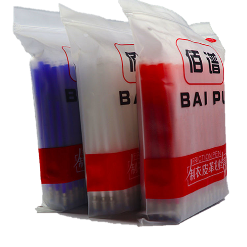 UNBAISER 열펜 아이롱펜 재단용 자수펜 초크펜 (굵은펜 100개입), 블루, 100개