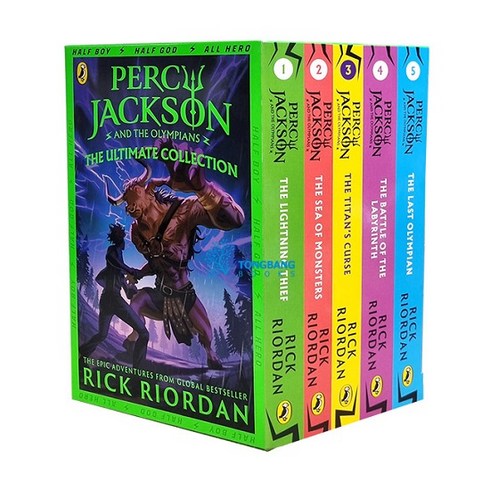 (영어원서) Percy Jackson 5 Books Box Set