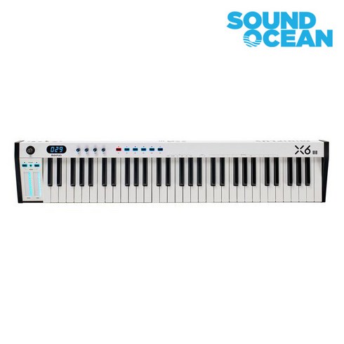 미디플러스 마스터 키보드 건반 MIDIPLUS Master keyboard, X6 III (61건반)