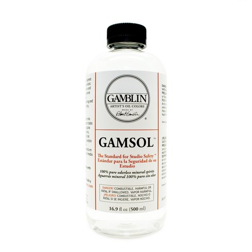 갬솔 - [갬블린] 갬솔 GAMSOL OMS 미네랄스피릿 유화용, 500ml, 1개