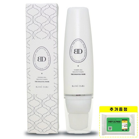 2023년 가성비 최고 누본셀달걀팩 - 누본셀 달걀팩 블랑두부 달걀마스크 65ml, 달걀팩 65ml + 인별프리 물티슈 10매
