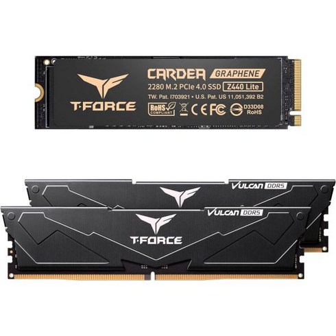 ddr532g - TEAMGROUP TForce 벌칸 DDR5 32GB Kit 2x16GB 6000MHz PC548000 CL30 데스크탑 메모리 FLBD532G6000HC30DC01 번들 wi