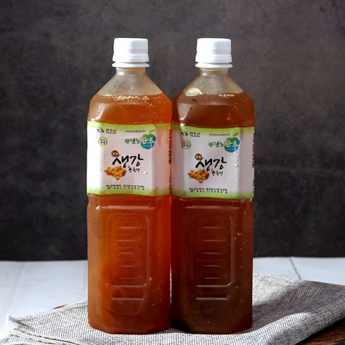 성미정님 봉동 생강 농축액, 1L, 4개