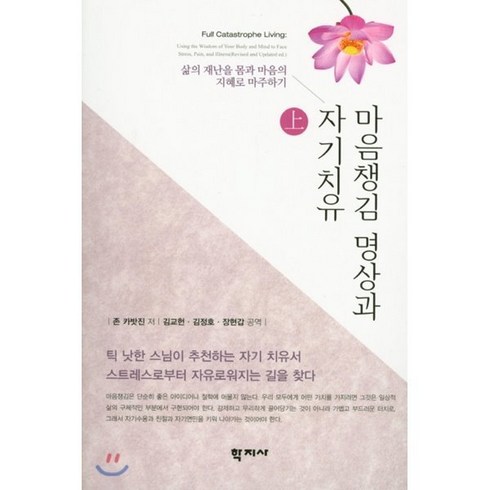 마음챙김 명상과 자기치유(상):삶의 재난을 몸과 마음의 지혜로 마주하기, 학지사, 존 카밧진 저/장현갑,김교헌,김정호 공역