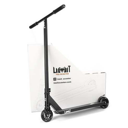 스턴트스쿠터 묘기용 킥보드 레인보우 킥보드 Limit, 양극 블랙은 브래킷과 함께 제공됩니다.