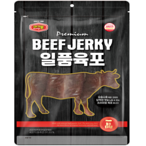 2023년 가성비 최고 머거본일품육포 - 머거본 일품 육포 180g, 1개