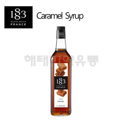 1883카라멜시럽 - 1883루틴 카라멜 시럽, 1L, 1개