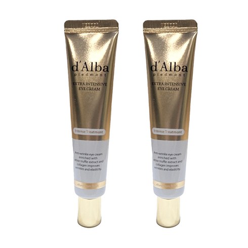 달바 화이트 트러플 엑스트라 인텐시브 아이크림 30ml x2 11203628, 1세트