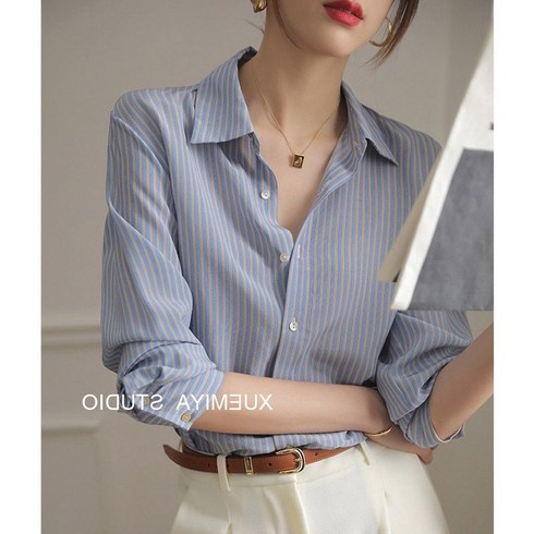 끝내주는해결사 이지아 셔츠 루즈핏 블라우스 옷 패션 의상 남방 봄 여성 코디