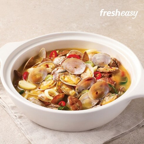 [프레시지] 바지락술찜x1팩+쭈꾸미x4팩SET