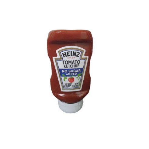 하인즈 헤인즈 노슈가 무설탕 케찹 13oz(369g) 2팩 Heinz Tomato Ketchup No Sugar Added, 2개, 369g