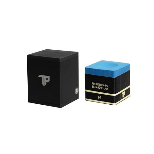 TP Pro Chalk Blue Model S/M/H Pool Chalk Cubes | Billiards Chalk (TPModelS), TPModelS, 1개