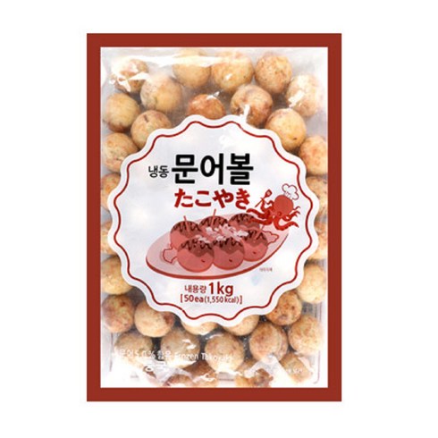 타코야끼 - 냉동 타코야끼, 1kg, 2개