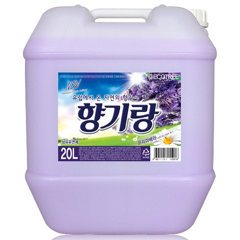 대용량퍼퓸섬유유연제 - 향기랑 20L 섬유유연제 (라벤더), 1개