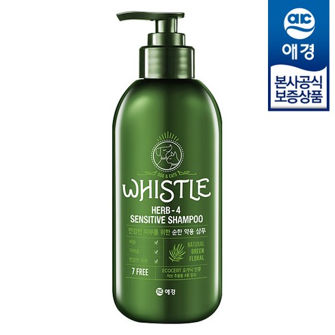 휘슬 허브4 약용 반려동물 샴푸, 500ml, 1개