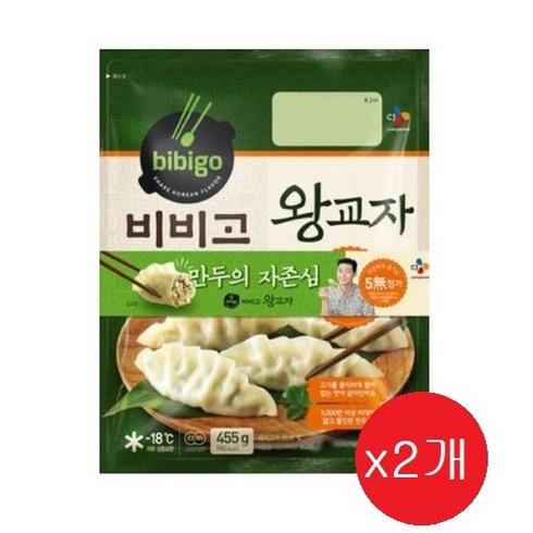 왕만두 - 비비고 왕교자, 455g, 2개