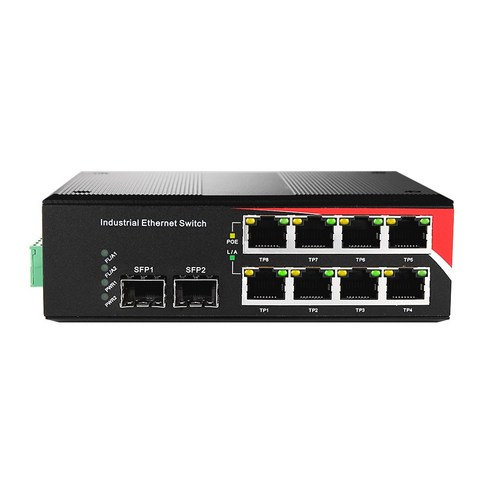 이지넷 NEXT-POE1528GDT 2SFP+GbE 8TP POE Switch