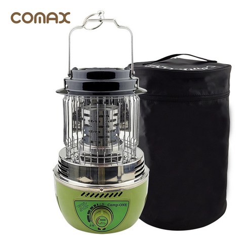 2023년 가성비 최고 코맥스가스난로 - 코멕스 캠프-원 캠핑난로 부탄가스 난로 히터 차박 야외 낚시 사무실 실내 캠핑용 소형난로, 2. 알파카 컴팩트형_크림화이트/가방 포함, 1개