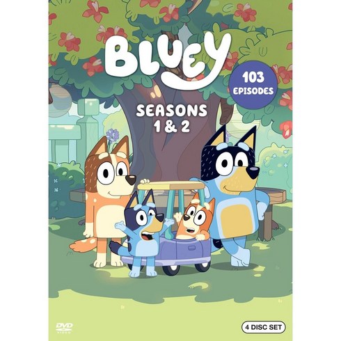 이연애불가항력블루레이 - DVD 블루이 시즌 1 & 2 Bluey Complete Season 1 & 2 미국 발송