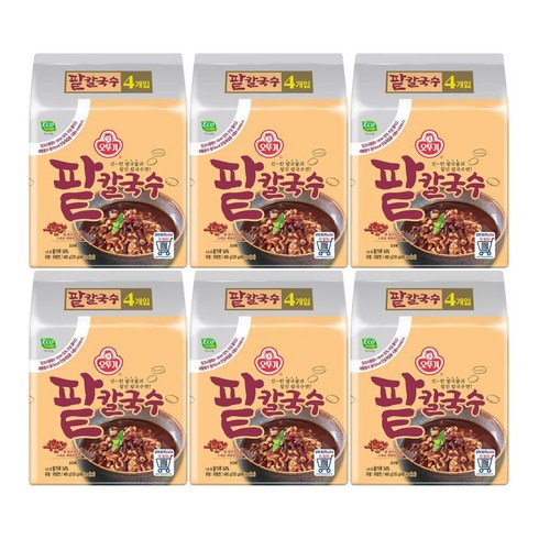 오뚜기 팥칼국수, 120g, 24개입