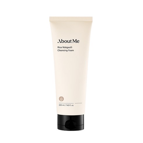 어바웃미쌀막걸리스킨 - 어바웃미 쌀 막걸리 클렌징폼, 220ml, 3개